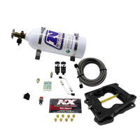 Thumbnail for Nitrous Express Q-Jet/Holley Spread Bore Hitman Nitrous Kit (100-150-200HP) w/5lb Bottle