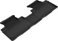 Thumbnail for 3D MAXpider 2018-2020 Lexus RXL Kagu 2nd Row Floormats - Black