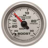 Thumbnail for Autometer Ultra-Lite II 52mm 30 PSI Mechanical Boost Gauge