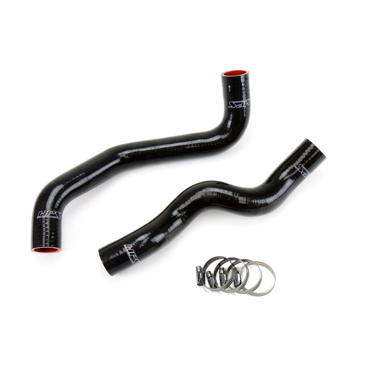 HPS Black Reinforced Silicone Radiator Hose Kit Coolant for Infiniti 08-12 EX35