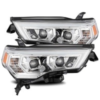 Thumbnail for AlphaRex 14-20 Toyota 4Runner PRO-Series Projector Headlights Plank Style Chrm w/Sequential Signal