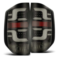 Thumbnail for AlphaRex 14-20 Toyota Tundra PRO-Series LED Tail Lights Jet Black