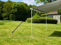 Thumbnail for Thule Hold Down Kit for HideAway Awnings (w/Storage Bag) - Black/Silver