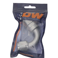 Thumbnail for DeatschWerks 10AN Female Swivel 120-Degree Hose End CPE - Anodized Titanium