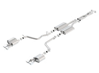 Thumbnail for Borla 11-14 Dodge Challenger 3.6L AT/MT RWD 2Dr Single Split Rear Exit Rectangle Tip Catback Exhaust