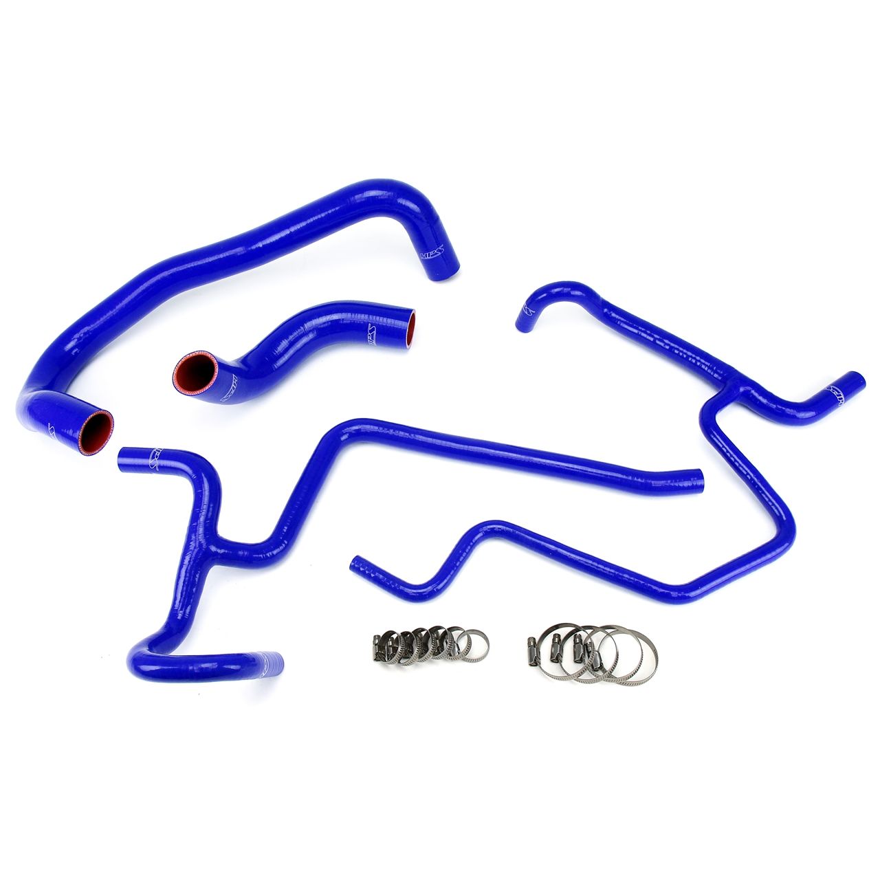HPS Blue Reinforced Silicone Radiator + Heater Hose Kit for Chrysler 2005-2010 300C SRT8 6.1L V8