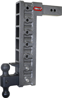 Thumbnail for Gen-Y Mega Duty 2.5in Shank 18in Drop 21K Hitch w/GH-061 Dual-Ball/Pintle Lock/Stabilizer Kit