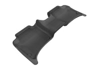 Thumbnail for 3D MAXpider 2011-2018 Porsche/Volkswagen Cayenne/Touareg Kagu 2nd Row Floormats - Black