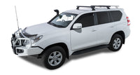 Thumbnail for Rhino-Rack 10-21 Lexus GX 460 4 Door SUV Front/Middle Vortex RCH 2 Bar Roof Rack - Black