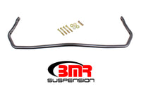 Thumbnail for BMR 78-87 G-Body Rear Solid 1.0in Sway Bar Kit - Black Hammertone