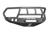 Thumbnail for Road Armor 10-18 Ram 2500 Stealth Front Bumper w/Titan II Guard - Tex Blk