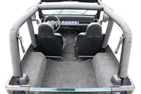 Thumbnail for BedRug 76-80 Jeep CJ-7 Rear Kit w/Gussets 4pc Floor Kit (Incl Tailgate & Cargo Liner)