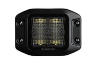 Thumbnail for Hella Universal Black Magic 3.2in L.E.D. Cube Kit - Flood Beam (Flush Mount)