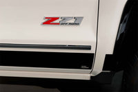 Thumbnail for Putco 17-20 Ford SuperDuty Super Crew 6.5ft Box - 12pcs - 4.25in Wide Black Platinum Rocker Panels