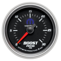 Thumbnail for Autometer Mopar 52.4mm FSE 0-30 PSI Boost Gauge