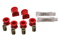 Thumbnail for Energy Suspension 86-91 Mazda RX7 Red 14mm Rear Sway Bar Bushings