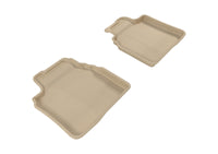 Thumbnail for 3D MAXpider 2009-2013 Mazda Mazda6 Kagu 2nd Row Floormats - Tan