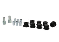 Thumbnail for Whiteline Plus 10/89-8/94 Mazda 323 BG Astina / Familia Rear Inner & Outer Control Arm Bushing Kit