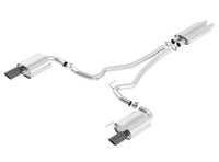 Thumbnail for Borla Touring Cat-Back 15 Ford Mustang GT 5.0L V8 MT/AT 2.5in pipe Black 4in tip