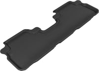 Thumbnail for 3D MAXpider 2008-2013 Toyota Highlander Kagu 2nd Row Floormats - Gray