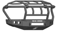 Thumbnail for Road Armor 17-20 Ford F-250 Stealth Front Bumper w/Intimidator Guard - Tex Blk