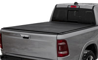 Thumbnail for Access LOMAX Pro Series Tri-Fold Cover 2020 Jeep Gladiator 5ft Box (w/Trail Rail) - Blk Diamond Mist