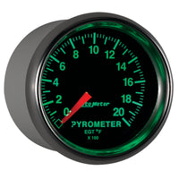 Thumbnail for Autometer GS 0-2000 degree F Full Sweep Electronic Pyrometer Gauge