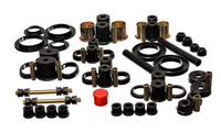 Thumbnail for Energy Suspension 94-98 Ford Mustang Black Hyper-flex Master Bushing Set