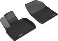 Thumbnail for 3D MAXpider 2020 Hyundai Palisade Kagu 1st Row Floormat - Black