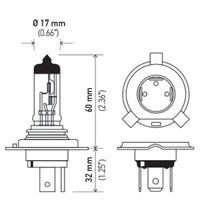 Thumbnail for Hella Bulb 9003/Hb2 12V 60/55W P43T T46