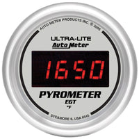 Thumbnail for Autometer Ultra-Lite 52MM 0-2000 Degree Digital Pyrometer