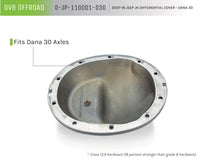 Thumbnail for DV8 Offroad HD Dana 30 Diff Cover Cast Iron Gray Powdercoat