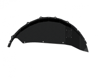 Thumbnail for Road Armor 18-20 Jeep Wrangler JL Stealth Rear Fender Liner Body Armor - Black Steel