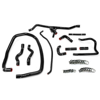 Thumbnail for HPS Black Reinforced Silicone Heater Hose Kit Coolant for BMW 96-99 E36 M3 Left Hand Drive