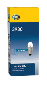 Thumbnail for Hella Bulb 3930 24V 4W BA9s T2.75
