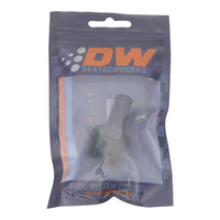 Thumbnail for DeatschWerks 10AN ORB Male to 1/2in Male Barb Fitting - Anodized Matte Black