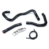 Thumbnail for HPS Black Reinforced Silicone Radiator Hose Kit Coolant for Mitsubishi 2008-2017 Lancer 2.0L 2.4L DE ES GTS