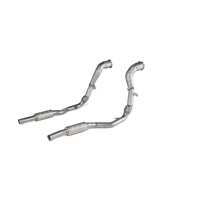 Thumbnail for Akrapovic 2020+ Audi RS Q8 (4M) Link Pipe Set (SS) Catted (Excl Models w/5C1 Option Code)