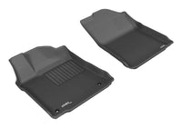 Thumbnail for 3D MAXpider 2013-2018 Toyota Avalon Kagu 1st Row Floormat - Black
