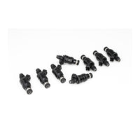 Thumbnail for DeatschWerks Universal 1000cc Low Impedance 11mm Upper Injector - Set of 8