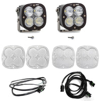 Thumbnail for Baja Designs 2021+ Ford Bronco A Piller Light Kit XL80 D/C w/Upfitter
