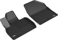 Thumbnail for 3D MAXpider 2020 Kia Telluride Kagu 1st Row Floormat - Black