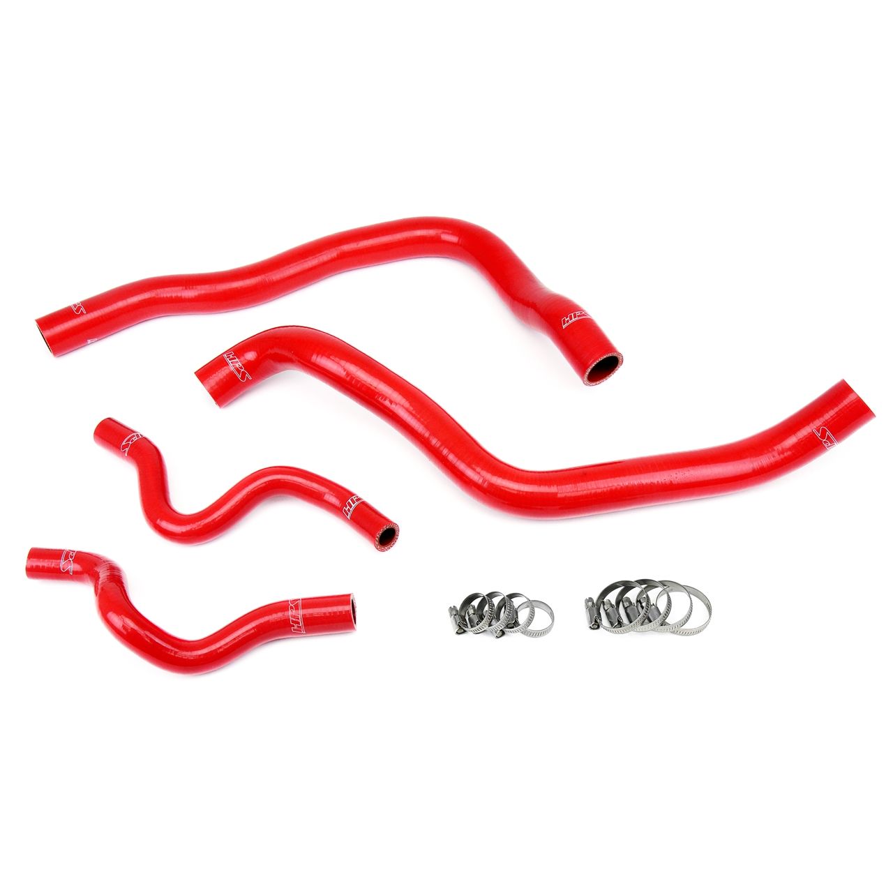 HPS Reinforced Red Silicone Radiator Hose Kit Coolant for Hyundai 11-14 Sonata 2.4L