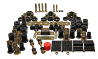 Thumbnail for Energy Suspension 67-69 Chevrolet Camaro (w/multi leaf springs) Black Hyper-flex Master Bushing Set