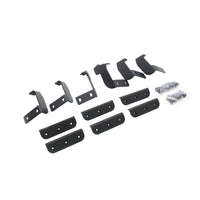Thumbnail for Go Rhino 2022 Toyota Tundra Crew Max Brackets for Dominator Extreme SideSteps - Tex. Black