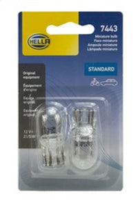 Thumbnail for Hella Bulb 7443 12V 21/5W W3X16Q T65 (2)