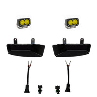 Thumbnail for Baja Designs 2019+ Ram 2500/3500 S2 Wide Cornering Fog kit - Amber