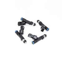 Thumbnail for DeatschWerks 85-98 Volvo 240/740/940 Red Block 650cc Injectors - Set  of 4