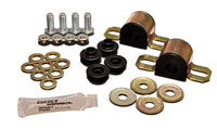 Thumbnail for Energy Suspension 91-94-Nissan Sentra/NX1600/2000 Black 15mm Rear Sway Bar Frame Bushings (Sway bar