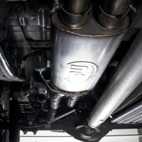 Thumbnail for Stainless Works 2017+ Ford Raptor 3.5L 3in Catback Factory Connect Dump Exit